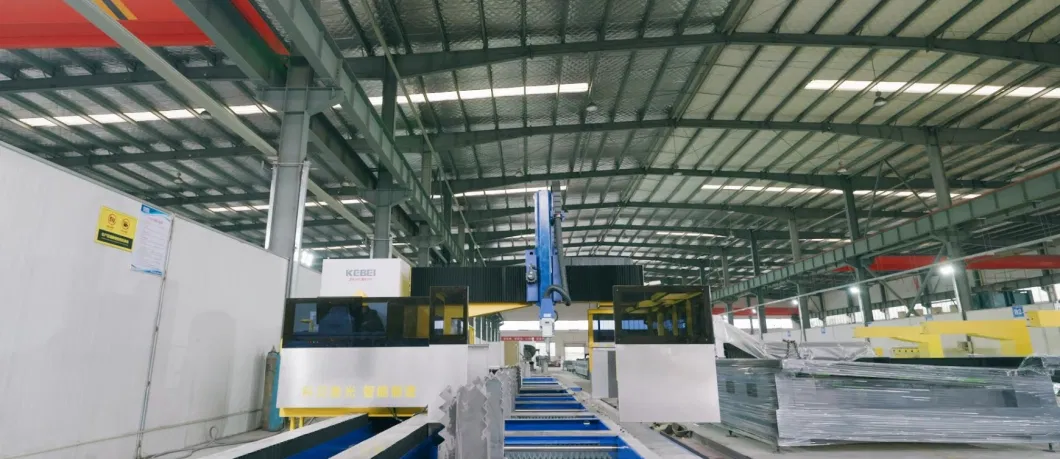 Гарантийная лазерная режущая машина из металлического волокна H Beam Steel безопасная и эффективная 20кВ и 12кВ режущая нержавеющую сталь 2