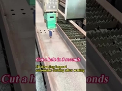 Интеллектуальная труба с открытой структурой стального волокна лазерный резальщик 3D пятиосевой 12kw 20kw 12m I луч H B